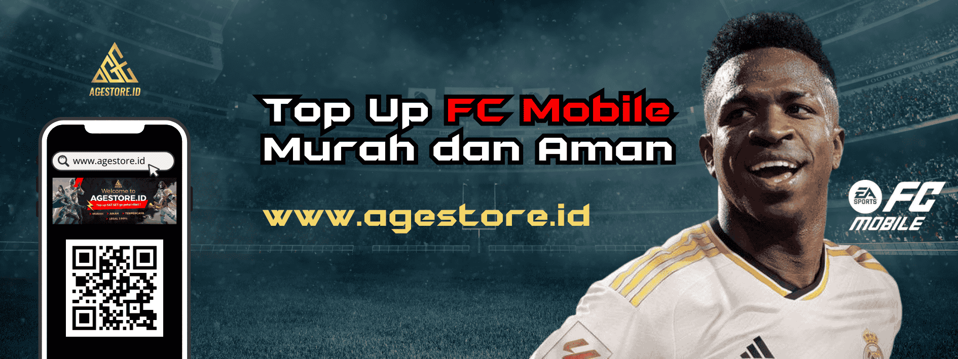 Top Up FC Mobile Murah dan Aman di Agestore.id