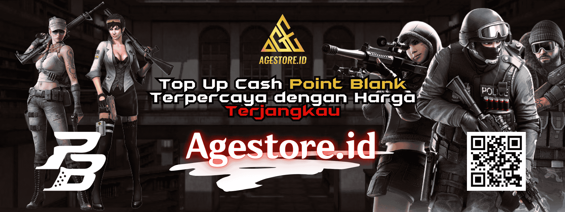 Top Up Cash Point Blank Terpercaya dengan Harga Terjangkau di Agestore.id