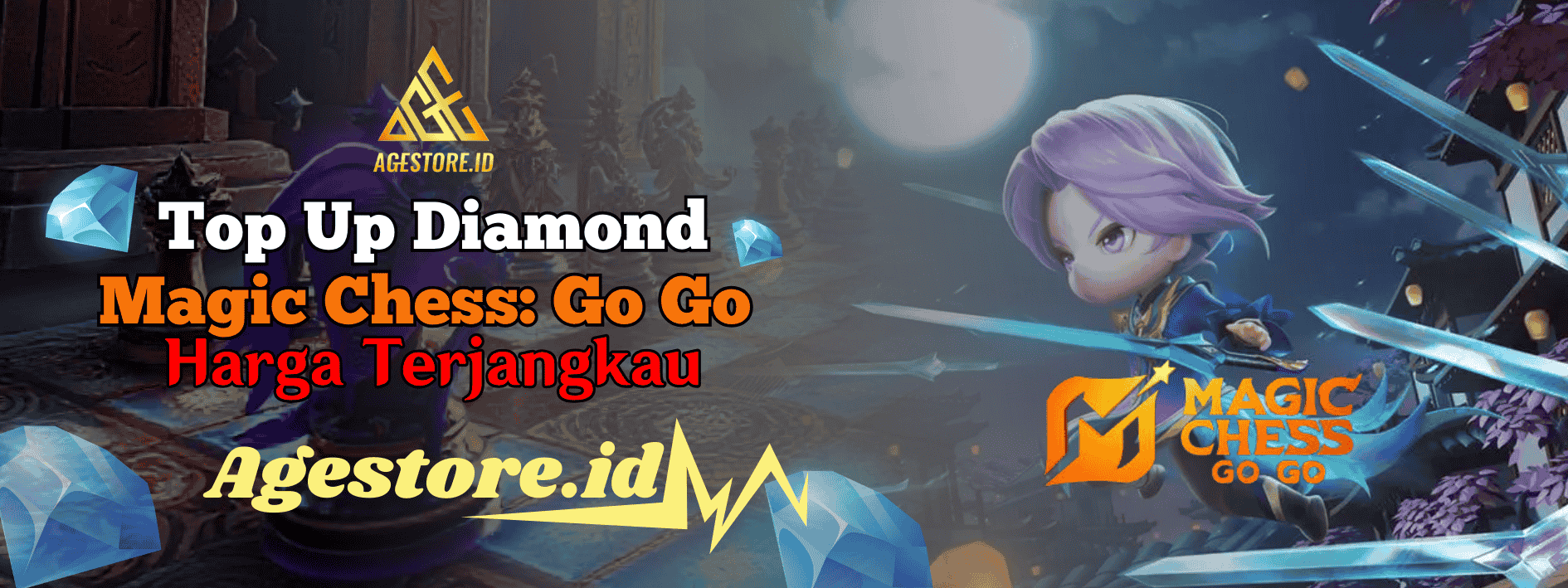 Top Up Diamond Magic Chess: Go Go dengan Harga Terjangkau di Agestore.id
