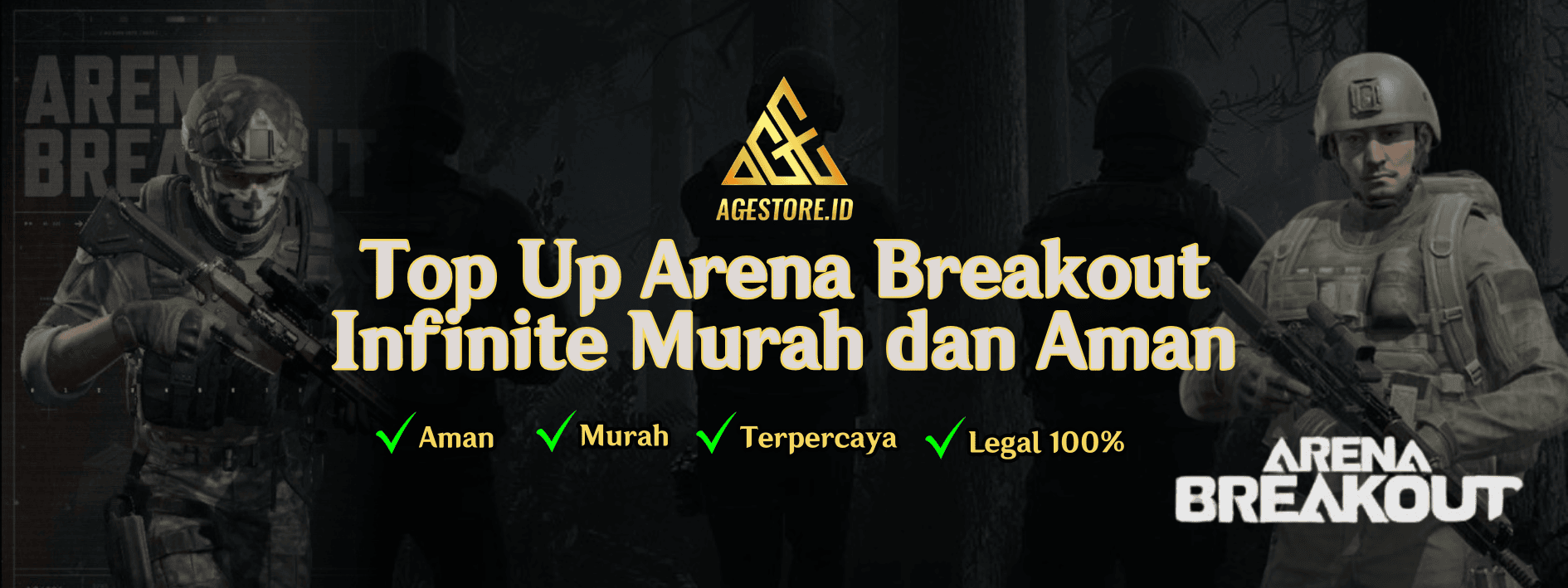 Top Up Arena Breakout Infinite Murah dan Aman