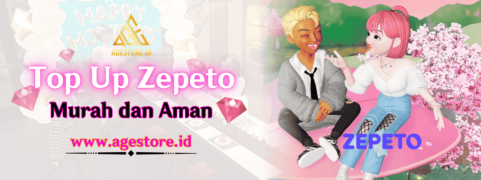 Top Up Zepeto Murah dan Aman di Agestore.id