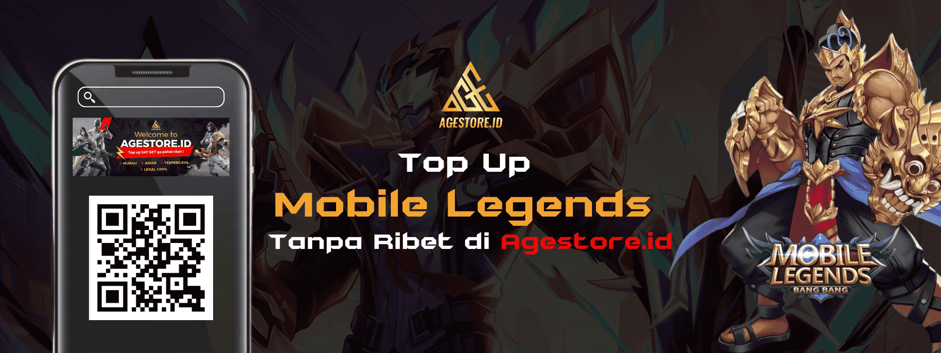 Top Up Mobile Legends Tanpa Ribet di Agestore.id