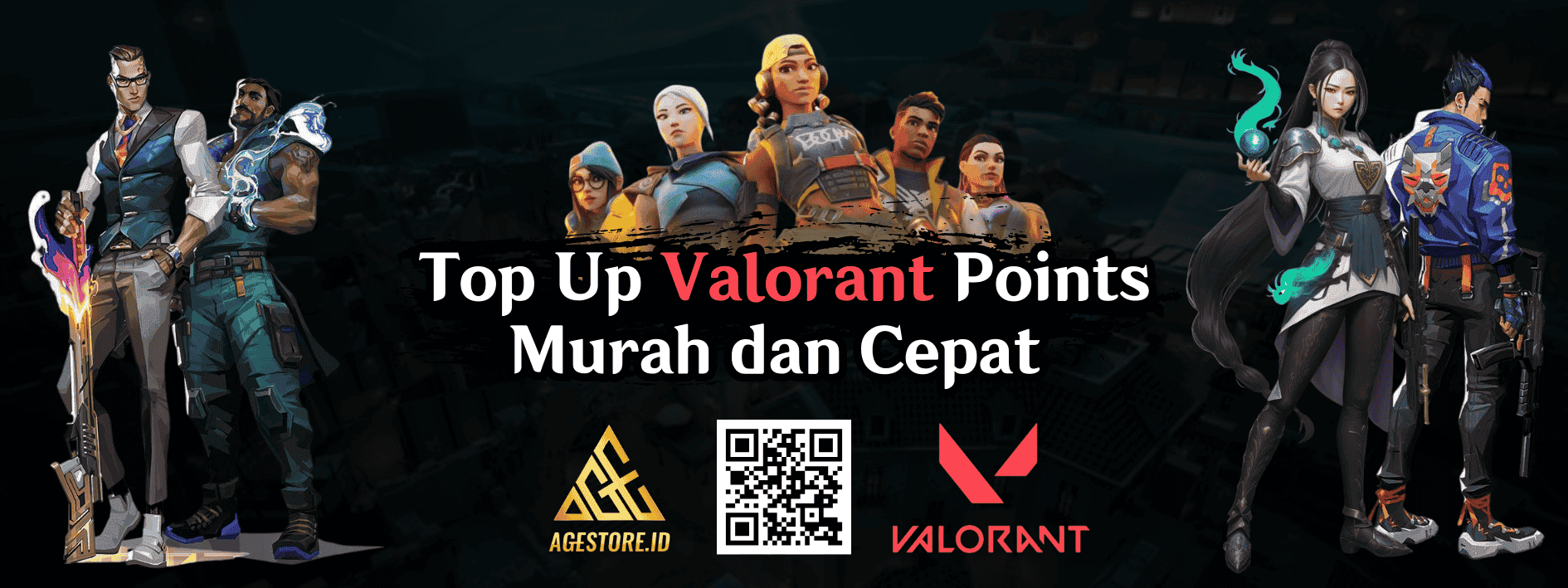 Top Up Valorant Points Murah dan Cepat di Agestore.id