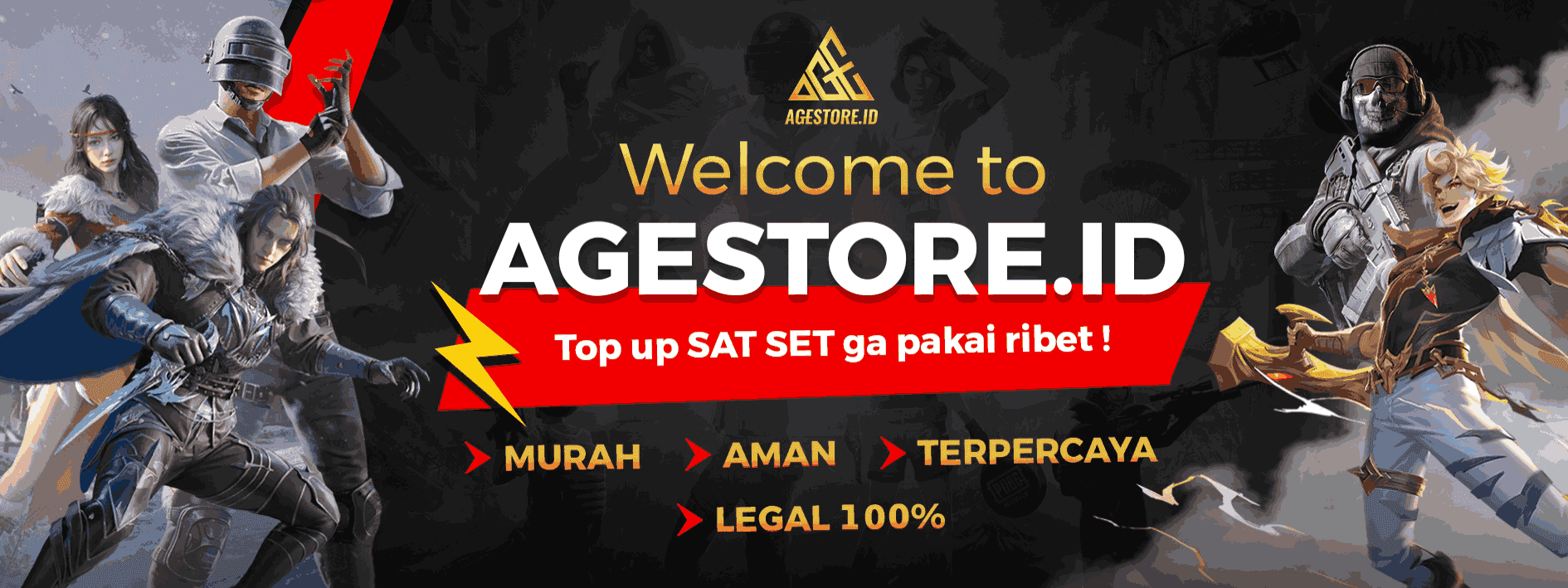 Agestore Layanan Top Up Game Terpercaya