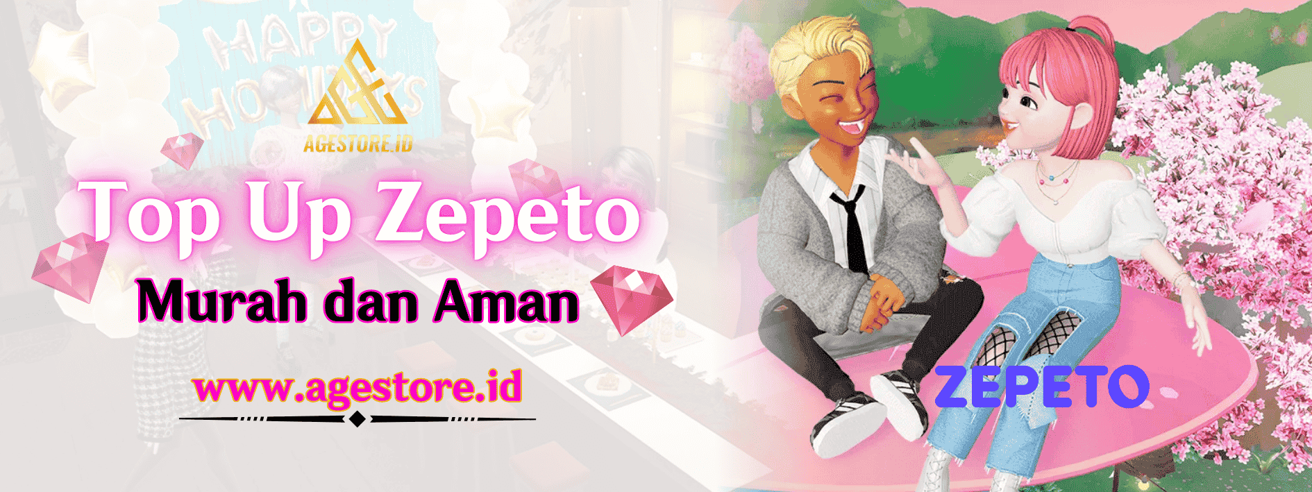 Top Up Zepeto Murah dan Aman di Agestore.id