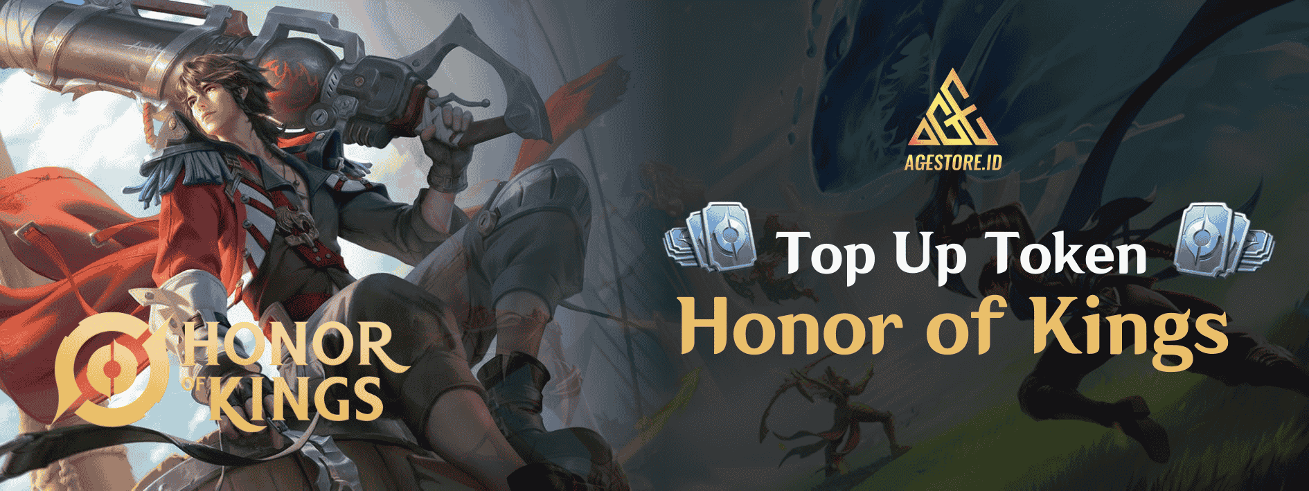 Top Up Token Honor of Kings | Agestore.id