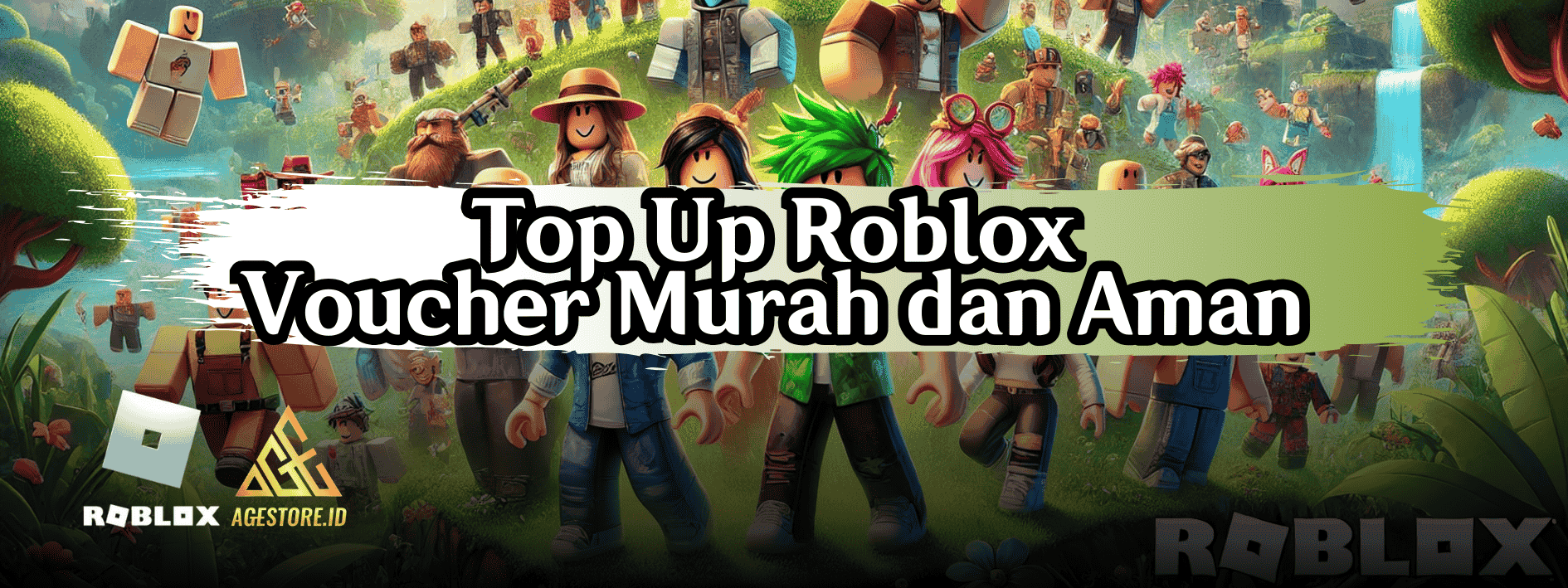 Top Up Roblox Voucher Murah dan Aman di Agestore.id