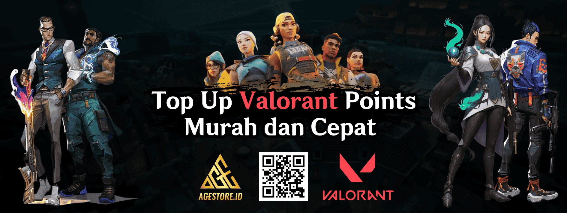 Top Up Valorant Points Murah dan Cepat di Agestore.id
