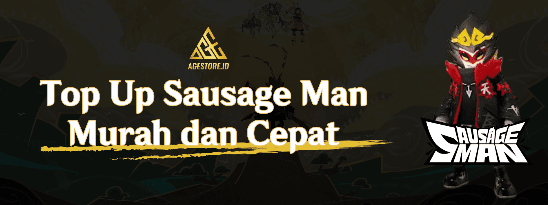Top Up Sausage Man Murah dan Cepat di Agestore.id