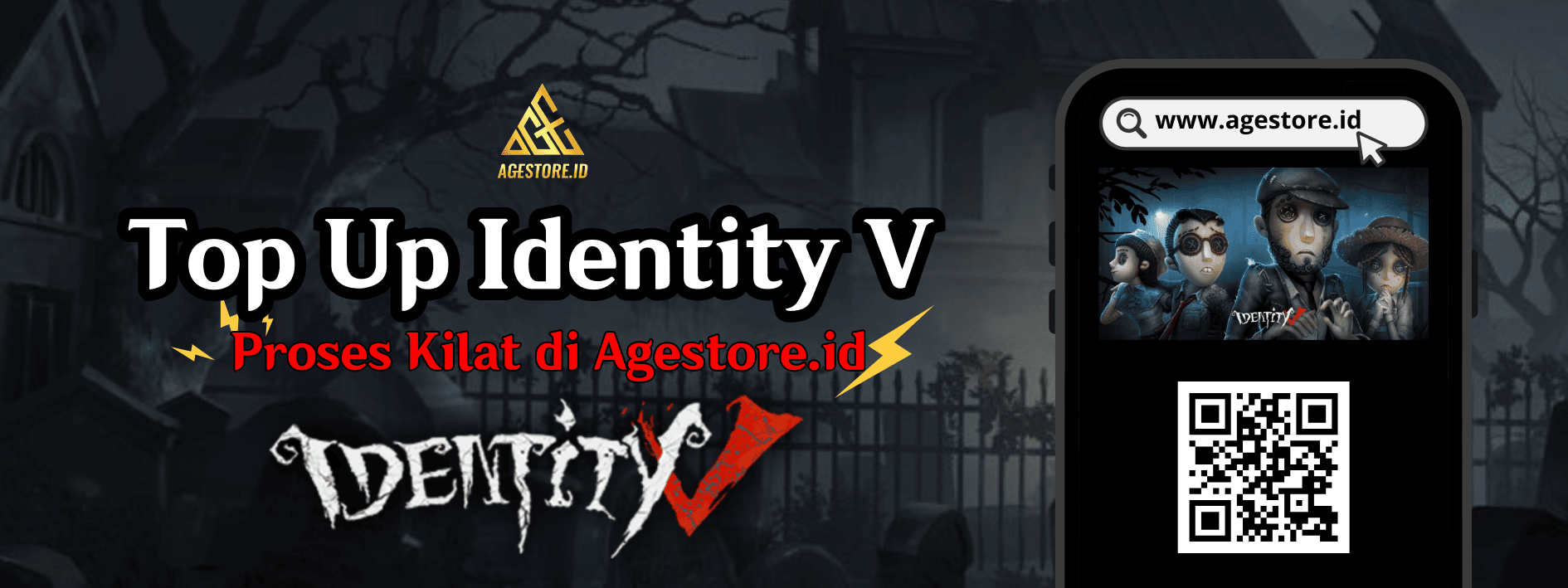 Top Up Identity V Terbaik, Proses Kilat di Agestore.id