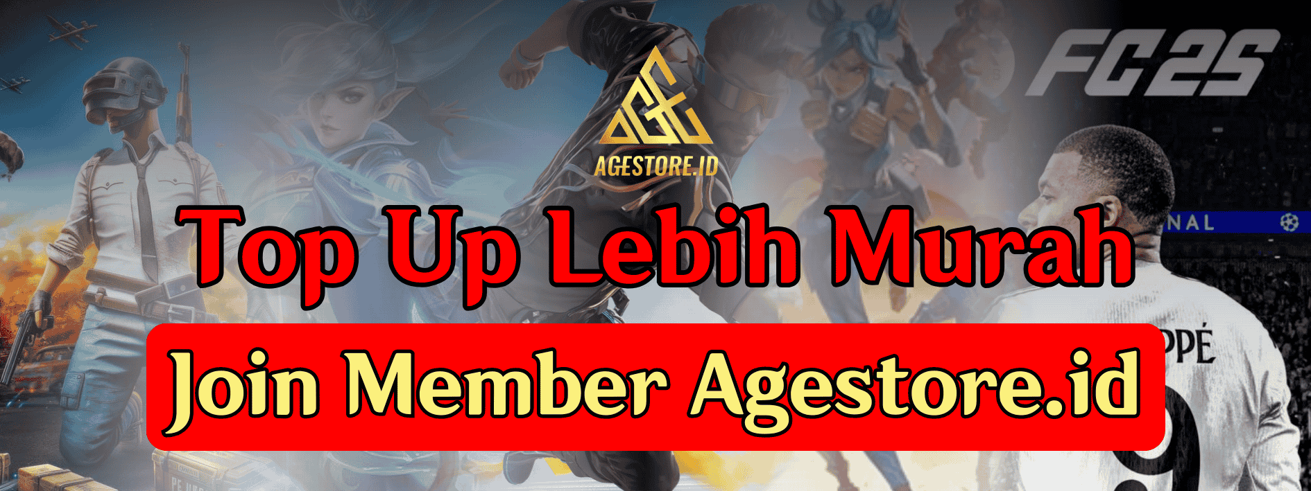 Top Up Lebih Murah Join Member Agestore.id