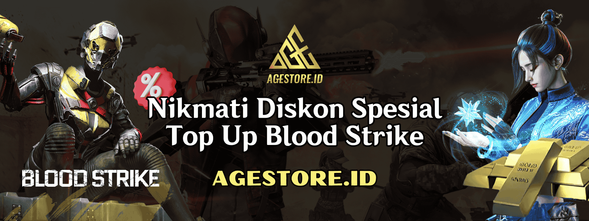 Nikmati Diskon Spesial Top Up Blood Strike di Agestore.id